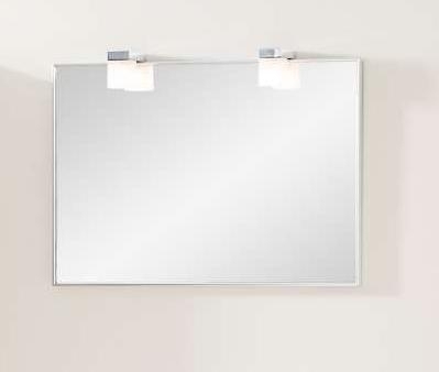 Lustro AL-100x65 rama aluminiowa