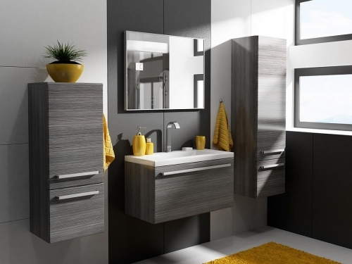 FDF szafka FDF-C-442/6-46 GRAFIT/FINO + umywalka UMMC-600x390