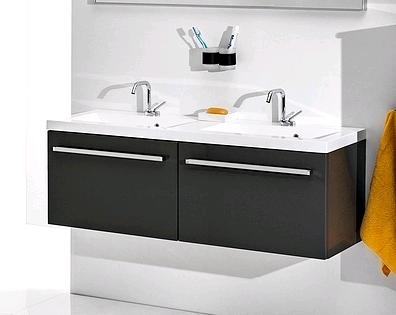 FDF SZAFKA FDF-C-442/12-56 WOLFRAM GREY 120  + UMYWALKA PODWOJNA 120x39