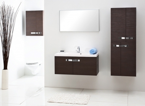Lustro AL-80x50 rama aluminiowa