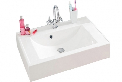 VARIETE  szafka FM-442/7 biała połysk + umywalka 70cm